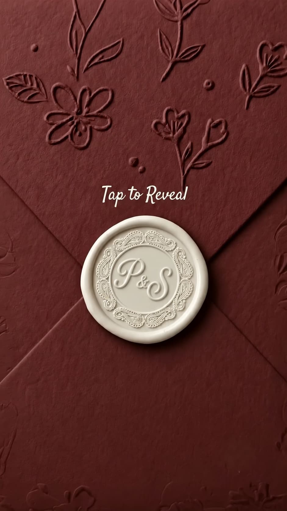 Tap to Reveal Invitation